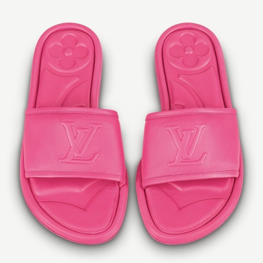 Louis Vuitton Vibrant Pink Sandals